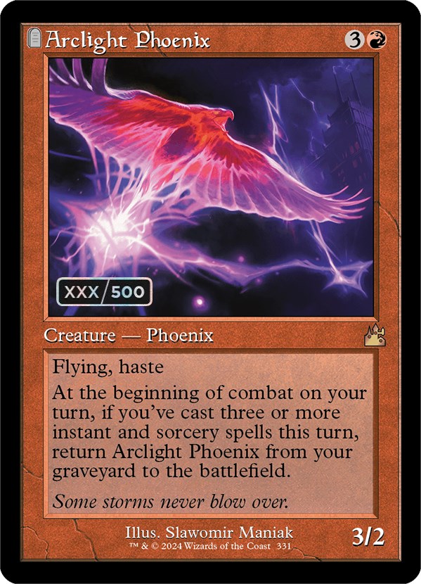 Arclight Phoenix (Retro) (Serialized) [Ravnica Remastered] | Devastation Store