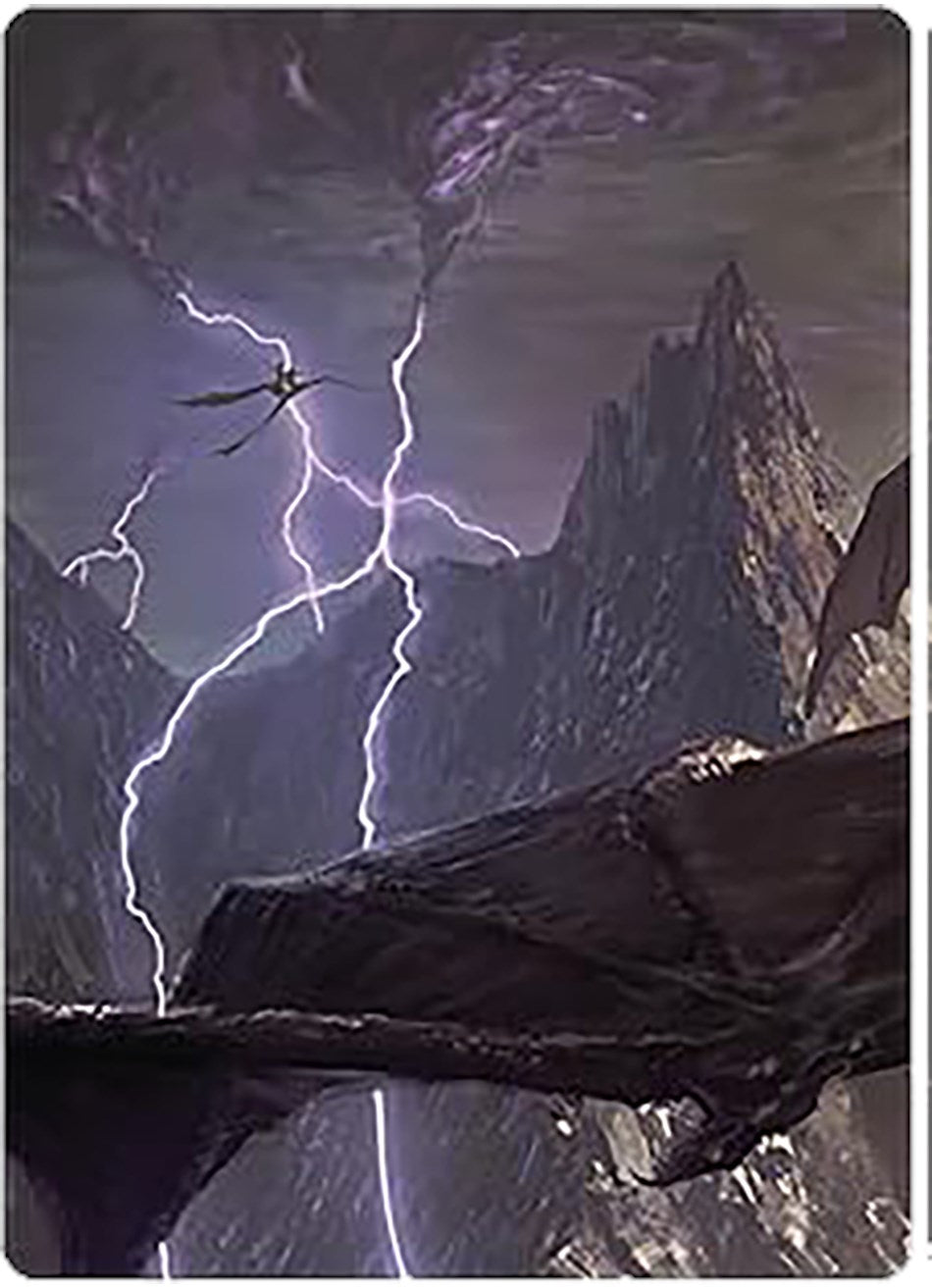 Call Forth the Tempest Art Card [The Lord of the Rings: Tales of Middle-earth Art Series] | Devastation Store