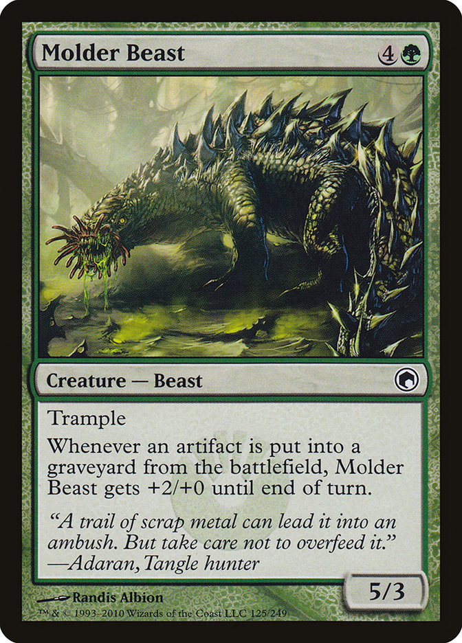Molder Beast [Scars of Mirrodin] | Devastation Store