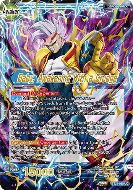 Baby // Baby, Awakening With a Grudge (Giant Card) (BT21-035) [Oversized Cards] | Devastation Store