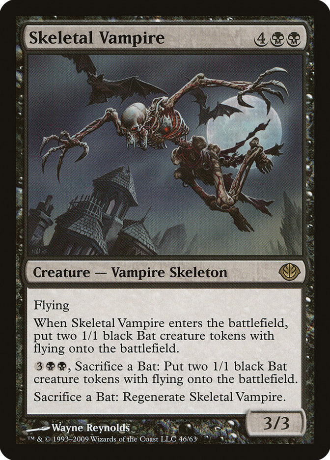 Skeletal Vampire [Duel Decks: Garruk vs. Liliana] - Devastation Store | Devastation Store