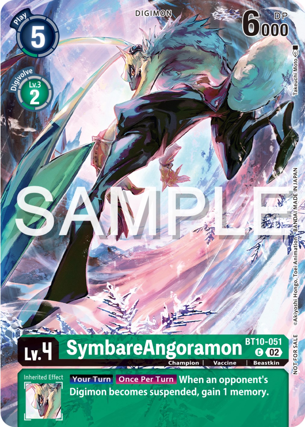 SymbareAngoramon [BT10-051] (Digimon Illustration Competition Pack 2023) [Xros Encounter Promos] | Devastation Store