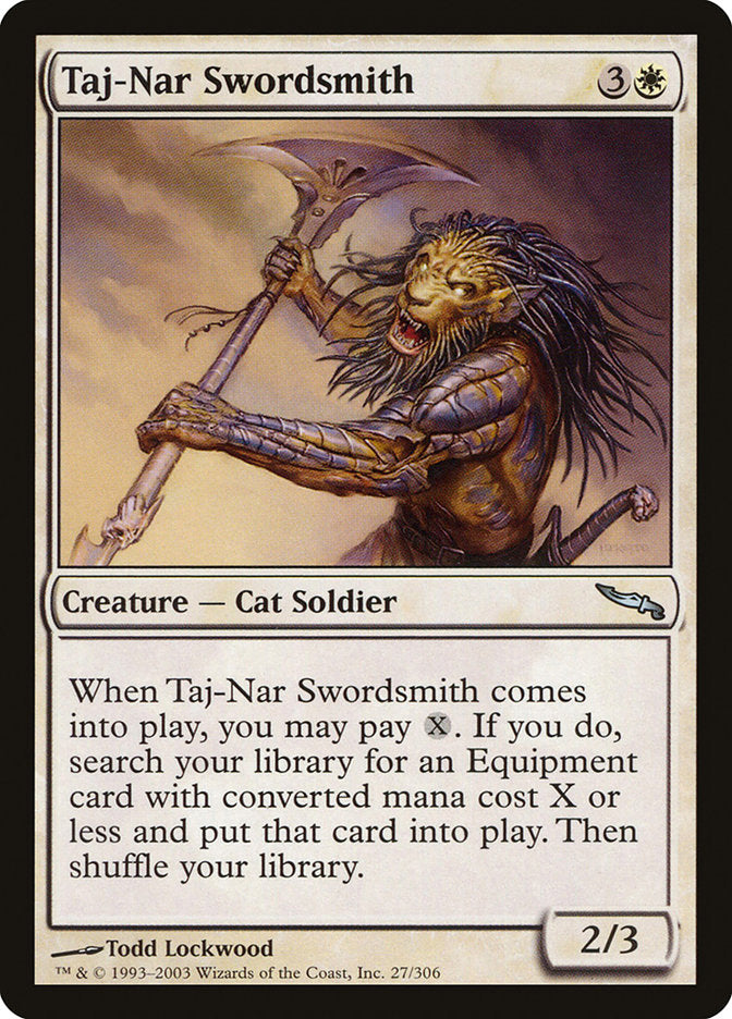 Taj-Nar Swordsmith [Mirrodin] - Devastation Store | Devastation Store