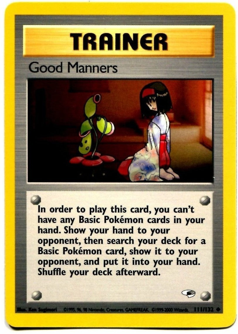 Good Manners (111/132) [Gym Heroes Unlimited] | Devastation Store