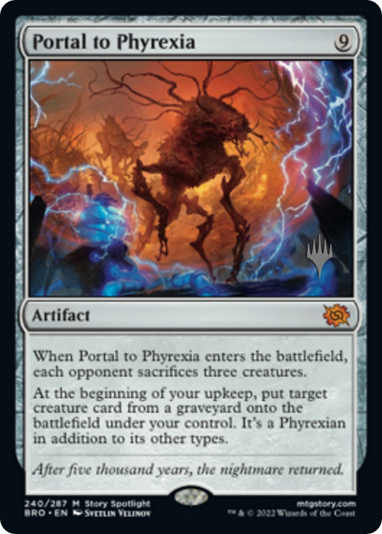Portal to Phyrexia (Promo Pack) [The Brothers' War Promos] | Devastation Store