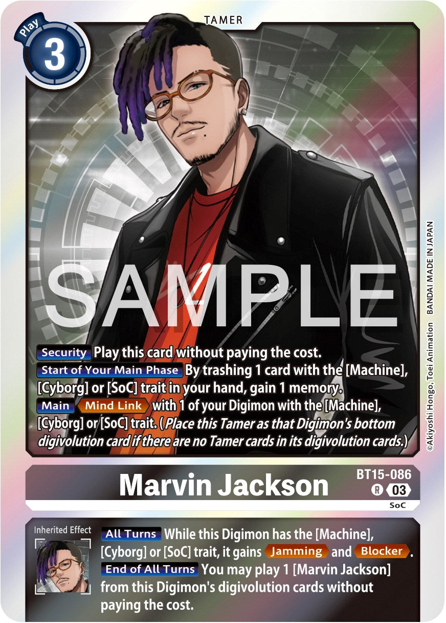 Marvin Jackson [BT15-086] [Exceed Apocalypse] | Devastation Store
