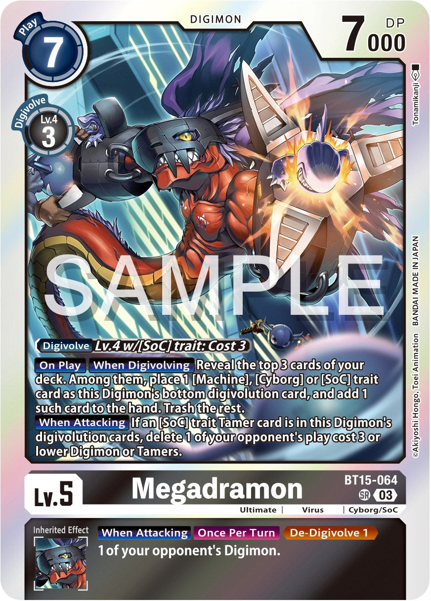 Megadramon [BT15-064] [Exceed Apocalypse] | Devastation Store