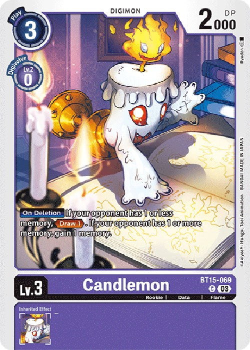 Candlemon [BT15-069] [Exceed Apocalypse] | Devastation Store