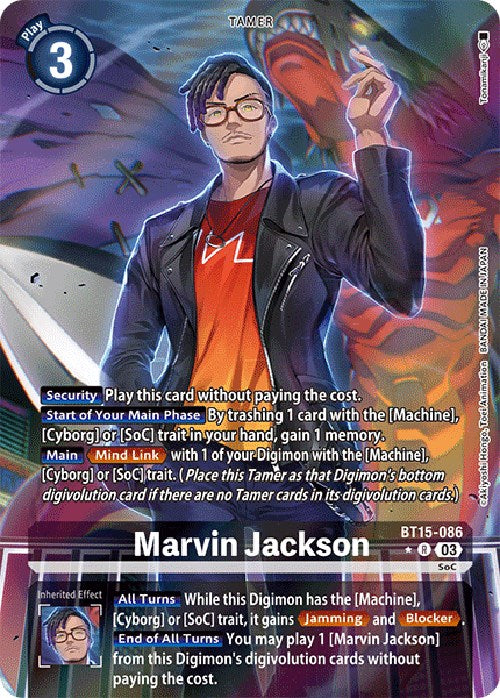 Marvin Jackson [BT15-086] (Alternate Art) [Exceed Apocalypse] | Devastation Store