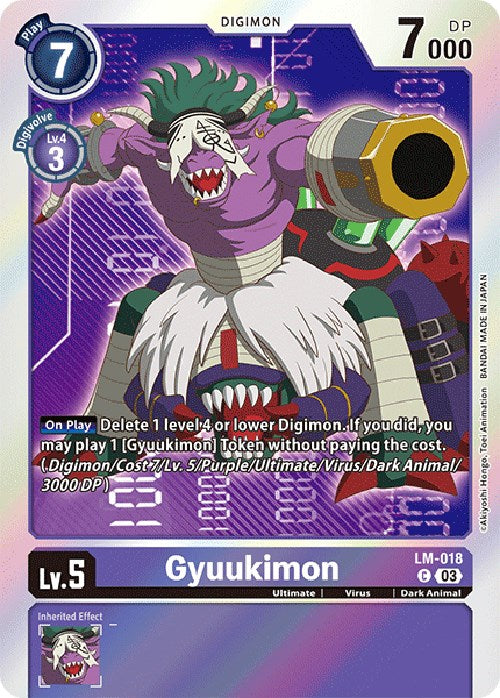 Gyuukimon [LM-018] (English Exclusive) [Exceed Apocalypse] | Devastation Store