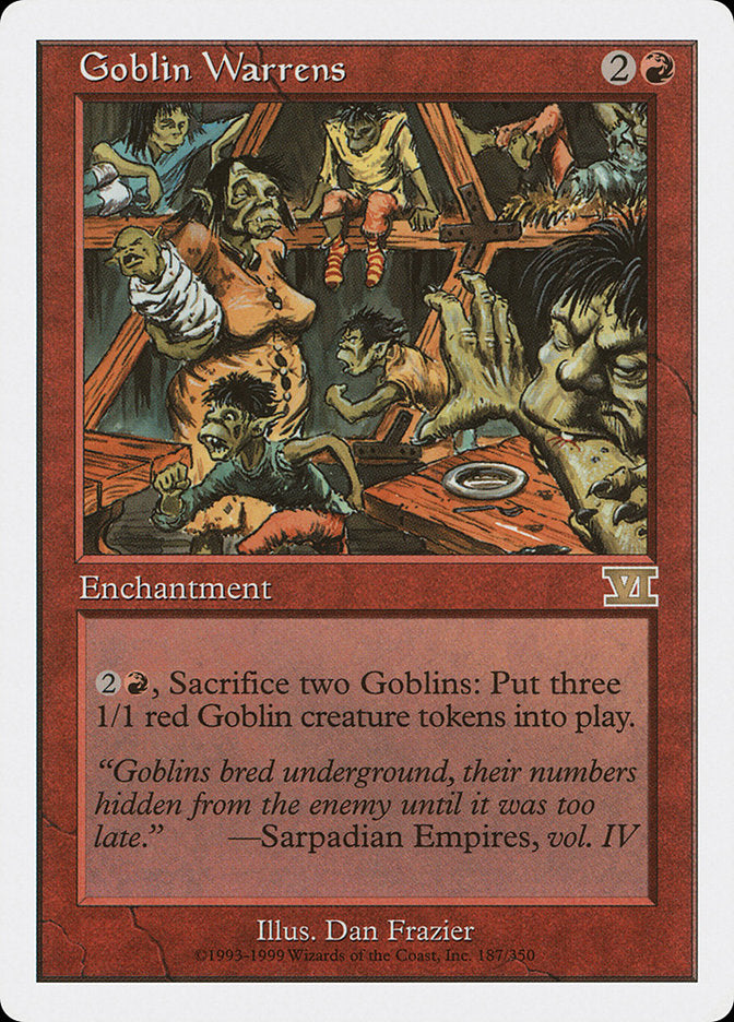 Goblin Warrens [Classic Sixth Edition] - Devastation Store | Devastation Store