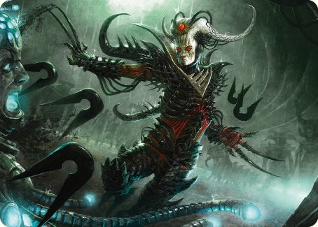 Vraan, Executioner Thane Art Card [Phyrexia: All Will Be One Art Series] | Devastation Store