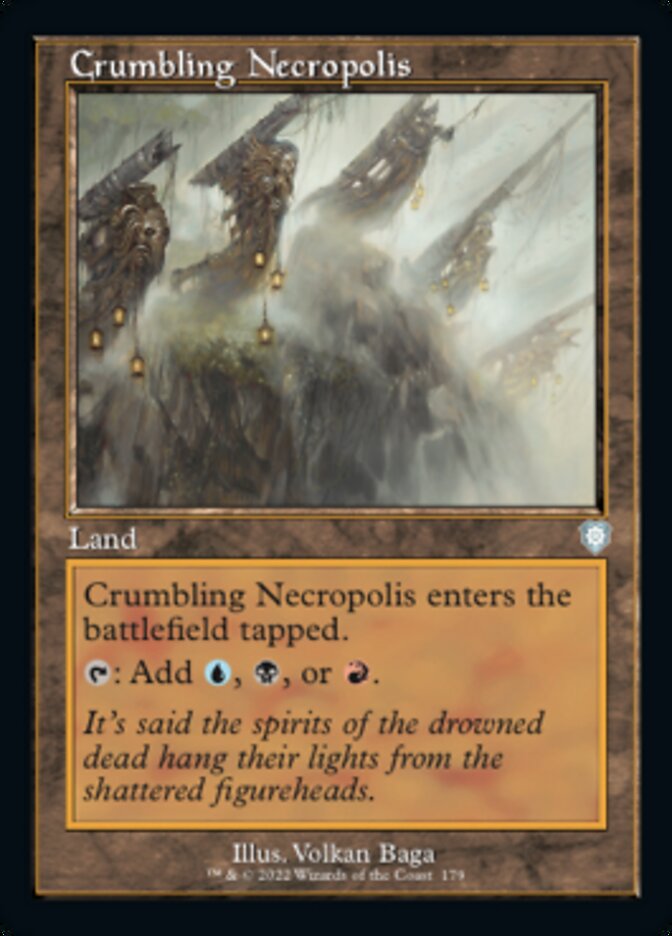 Crumbling Necropolis (Retro) [The Brothers' War Commander] | Devastation Store