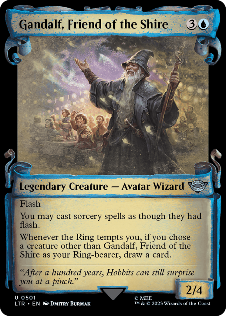 Gandalf, Friend of the Shire [The Lord of the Rings: Tales of Middle-Earth Showcase Scrolls] | Devastation Store