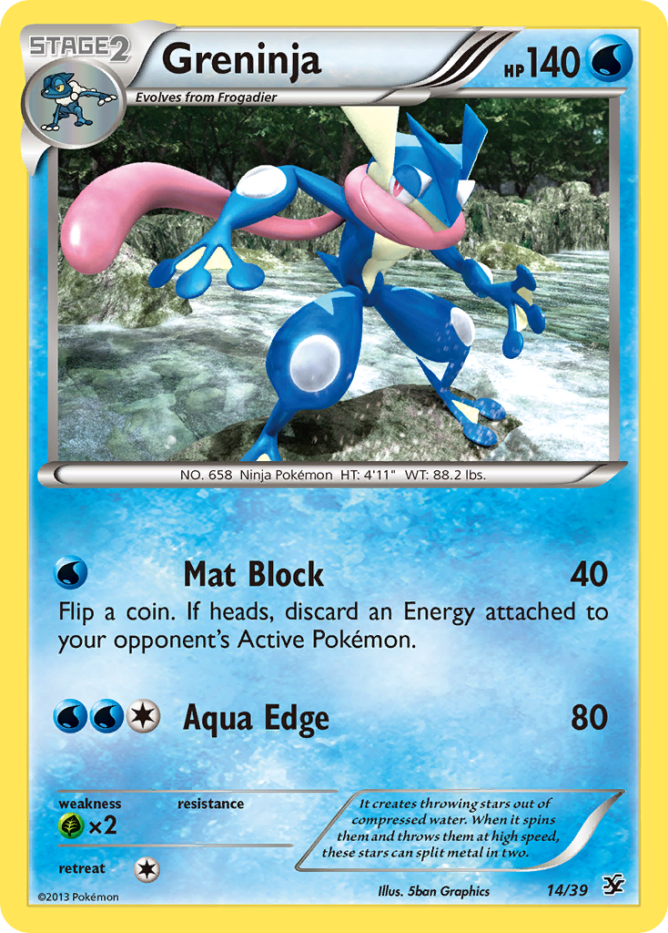 Greninja (14/39) [XY: Kalos Starter Set] | Devastation Store