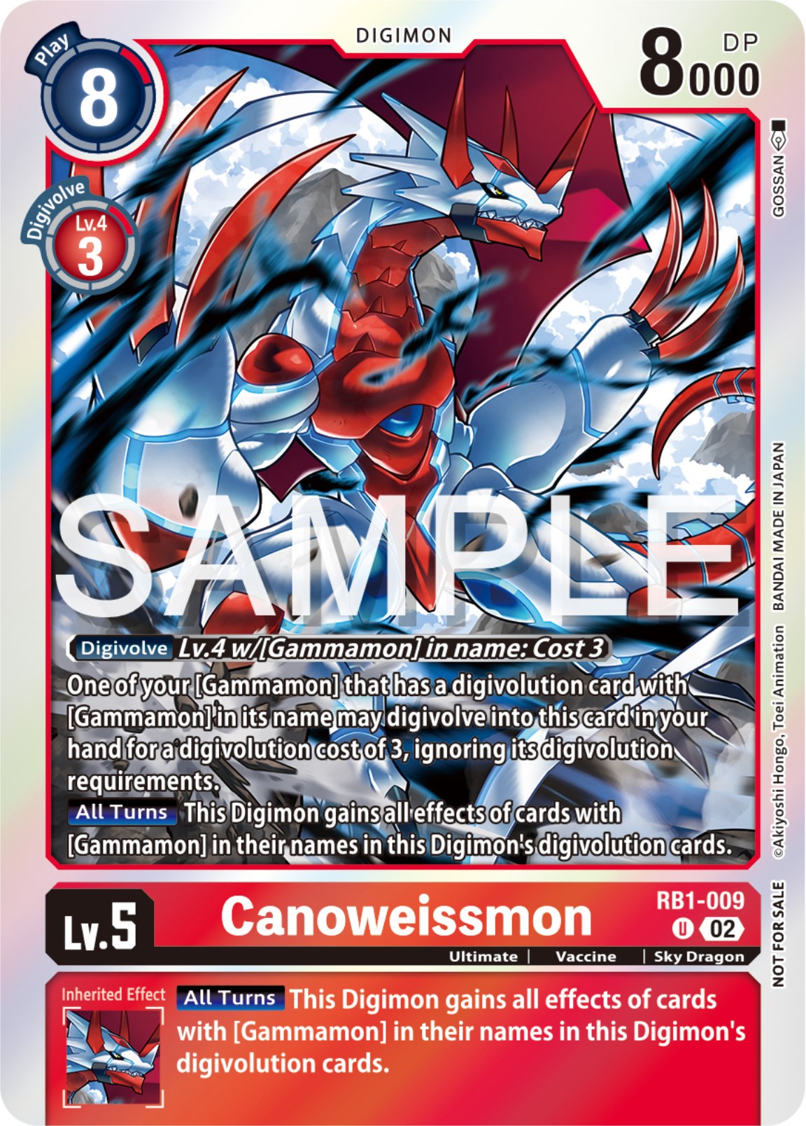 Canoweissmon [RB1-009] (Event Pack 6) [Resurgence Booster] | Devastation Store