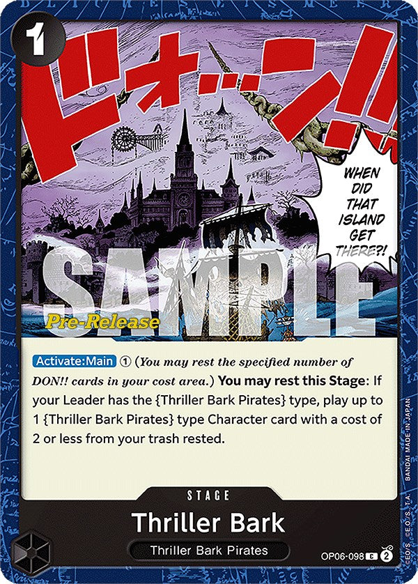 Thriller Bark [Wings of the Captain Pre-Release Cards] | Devastation Store