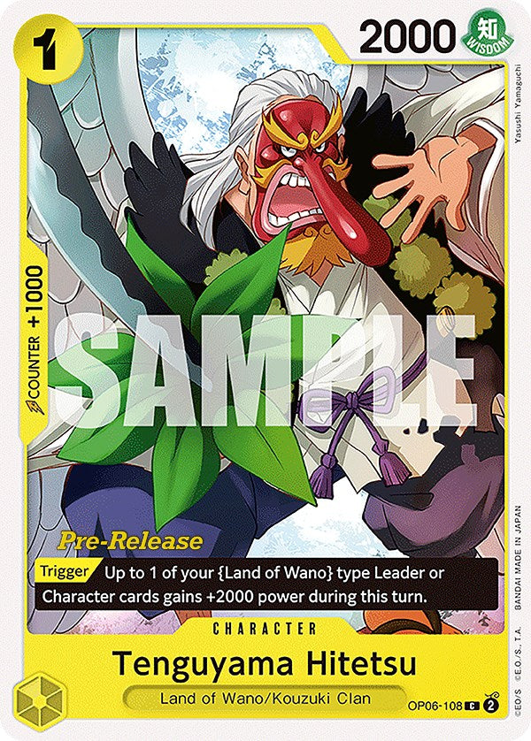 Tenguyama Hitetsu [Wings of the Captain Pre-Release Cards] | Devastation Store