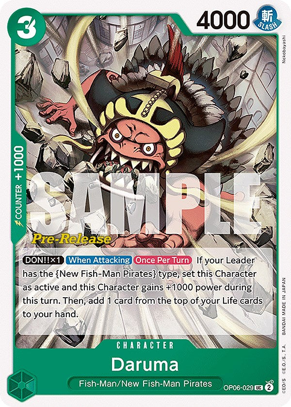 Daruma [Wings of the Captain Pre-Release Cards] | Devastation Store