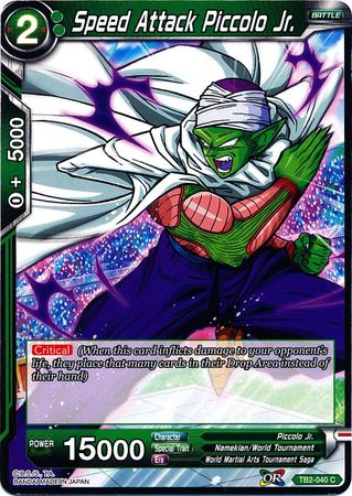 Speed Attack Piccolo Jr. [TB2-040] | Devastation Store