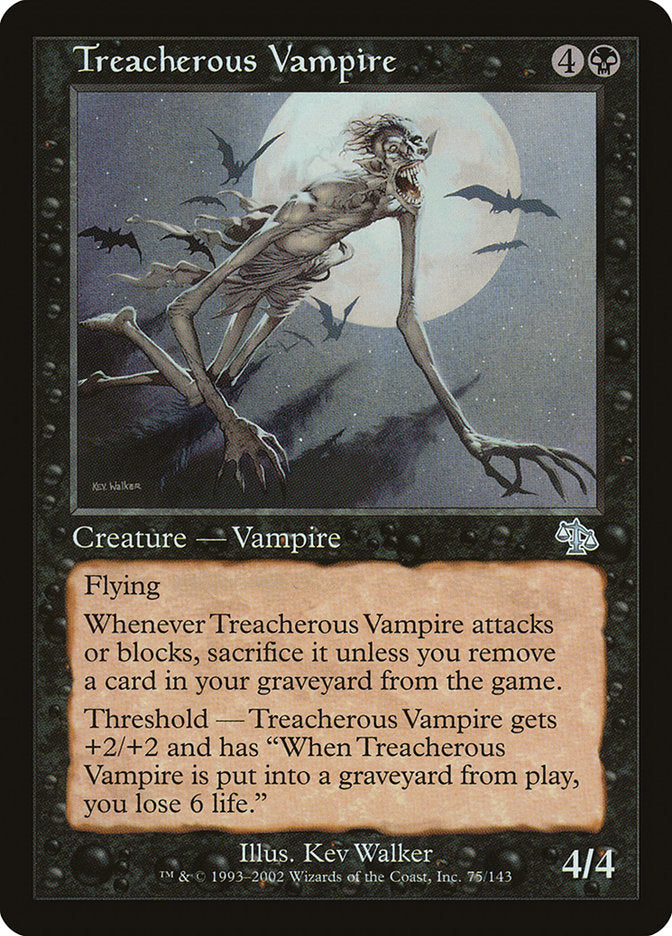 Treacherous Vampire [Judgment] | Devastation Store