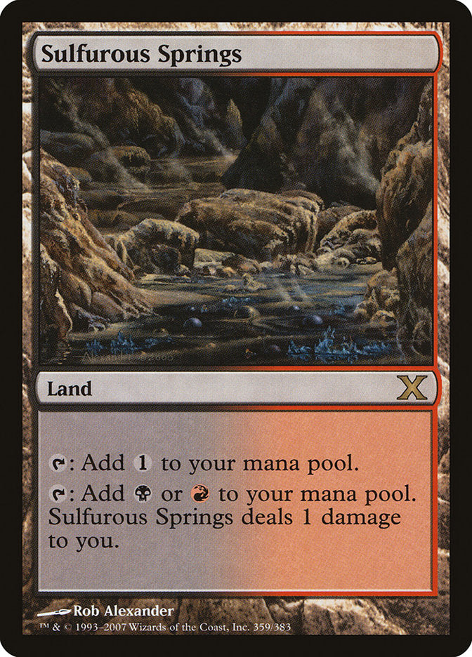 Sulfurous Springs [Tenth Edition] | Devastation Store