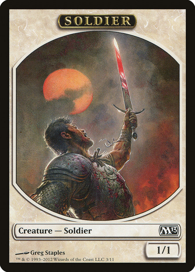 Soldier [Magic 2013 Tokens] - Devastation Store | Devastation Store