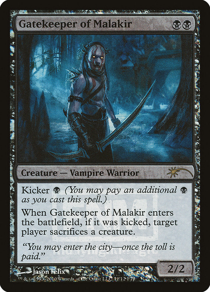 Gatekeeper of Malakir [Friday Night Magic 2010] - Devastation Store | Devastation Store