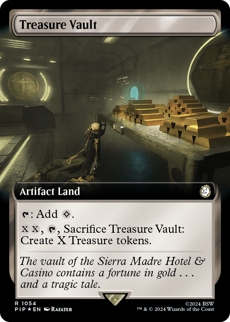 Treasure Vault (Extended Art) (Surge Foil) [Fallout] | Devastation Store
