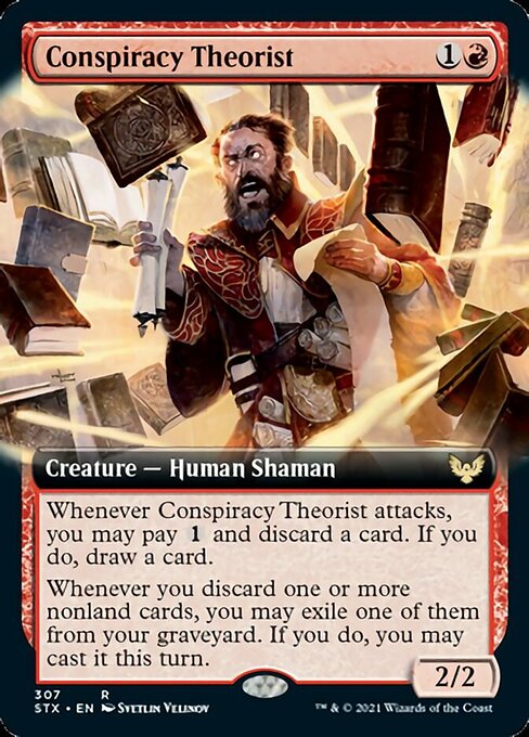 Conspiracy Theorist (Extended) [Strixhaven: School of Mages] | Devastation Store