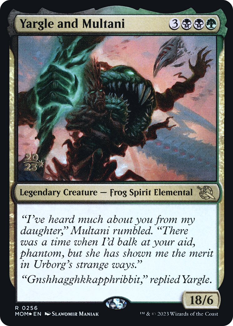 Yargle and Multani [March of the Machine Prerelease Promos] | Devastation Store