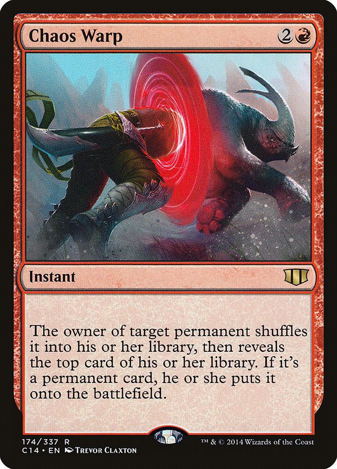 Chaos Warp [Commander 2014] | Devastation Store