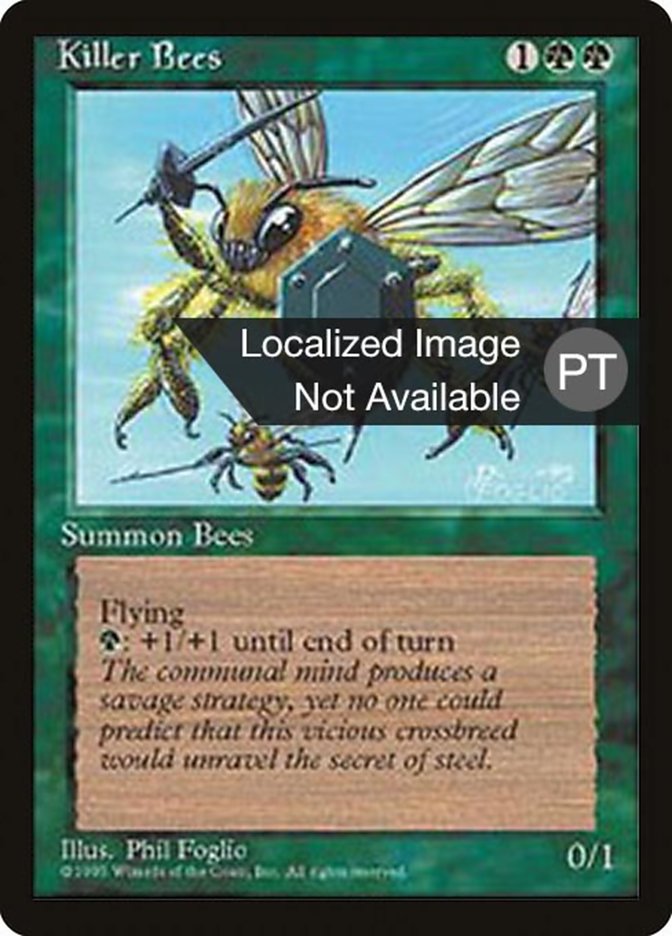 Killer Bees [Fourth Edition (Foreign Black Border)] | Devastation Store
