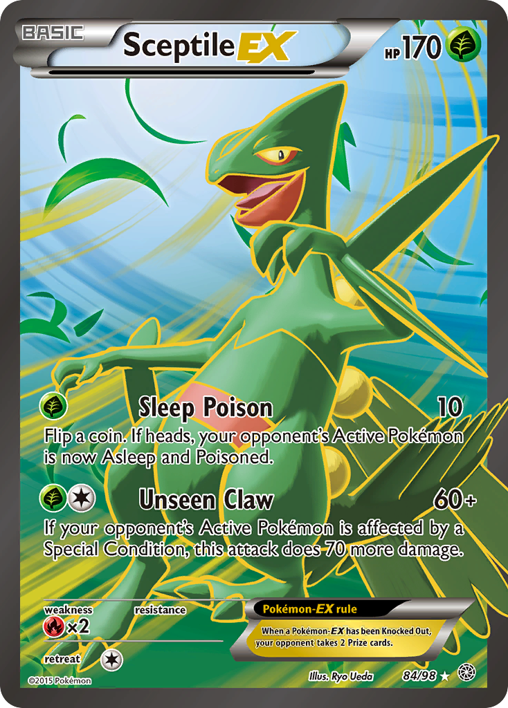 Sceptile EX (84/98) [XY: Ancient Origins] | Devastation Store