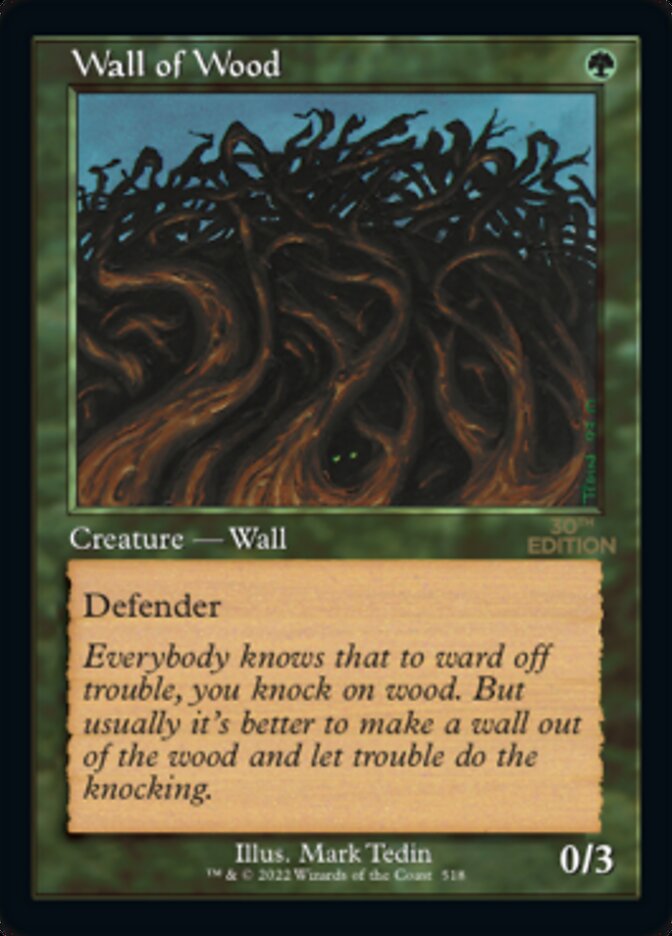 Wall of Wood (Retro) [30th Anniversary Edition] | Devastation Store