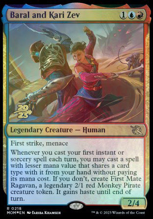 Baral and Kari Zev [March of the Machine Prerelease Promos] | Devastation Store