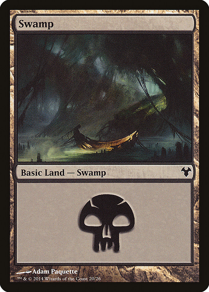 Swamp (20) [Modern Event Deck 2014] | Devastation Store