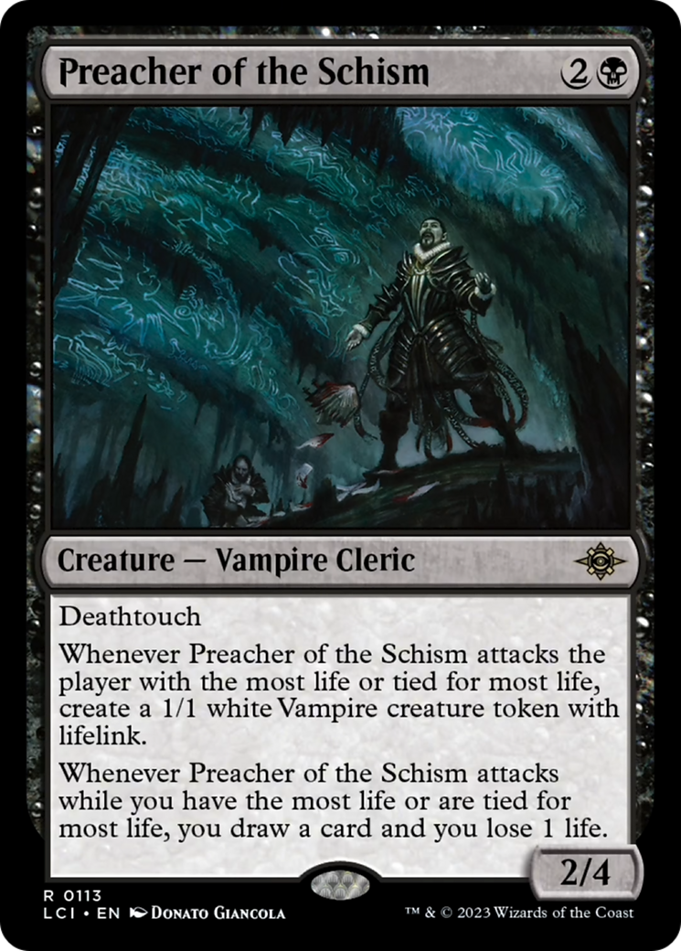Preacher of the Schism (Extended Art) [The Lost Caverns of Ixalan] | Devastation Store
