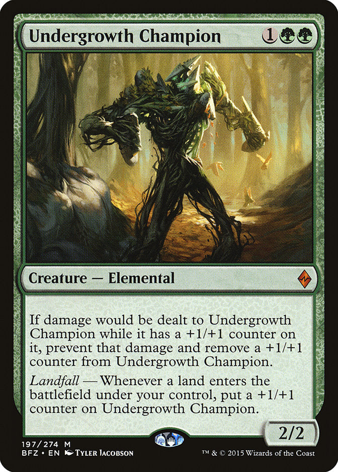 Undergrowth Champion [Battle for Zendikar] | Devastation Store