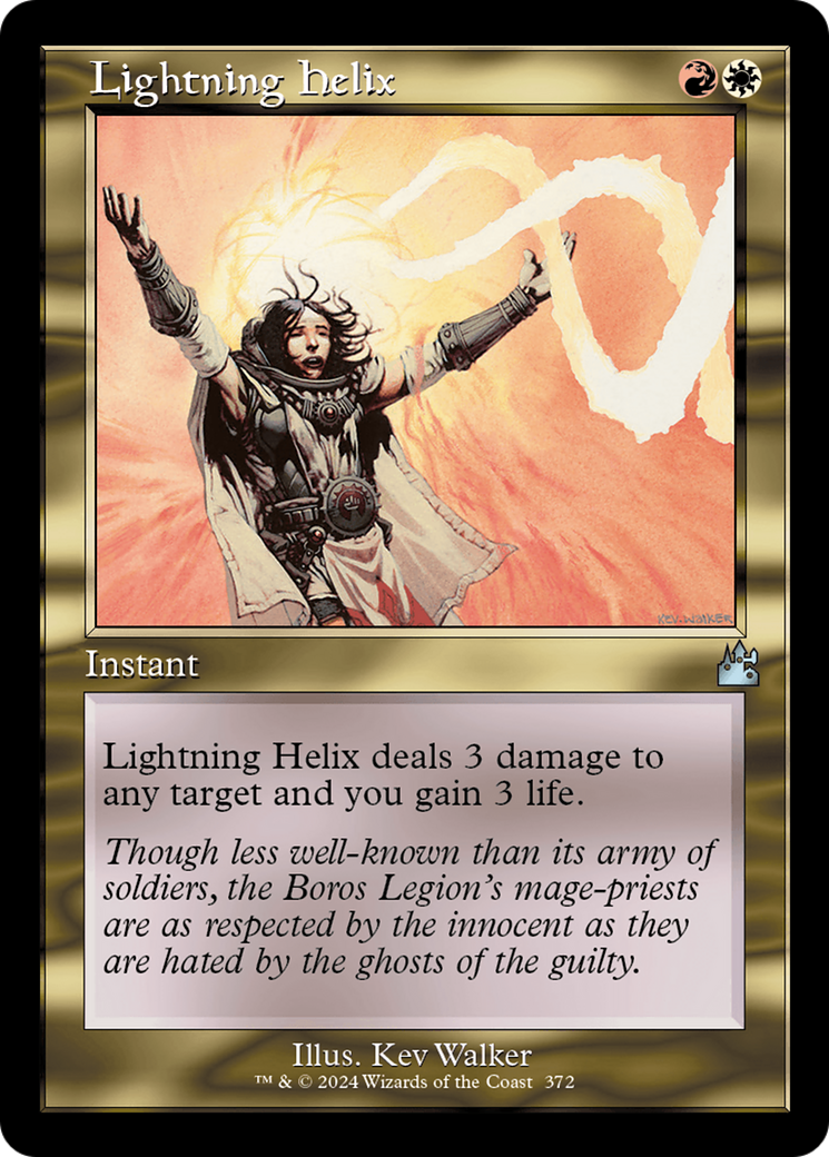 Lightning Helix (Retro Frame) [Ravnica Remastered] | Devastation Store