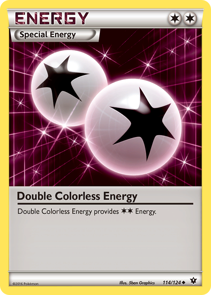 Double Colorless Energy (114/124) [XY: Fates Collide] | Devastation Store