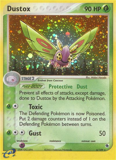 Dustox (6/109) [EX: Ruby & Sapphire] | Devastation Store