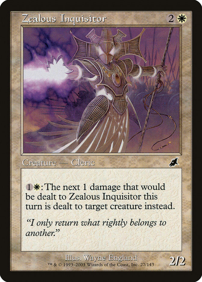 Zealous Inquisitor [Scourge] - Devastation Store | Devastation Store