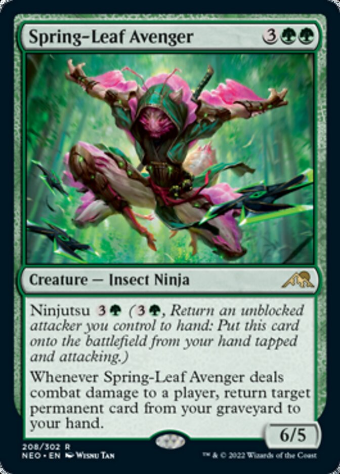 Spring-Leaf Avenger [Kamigawa: Neon Dynasty] | Devastation Store