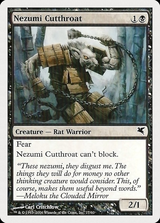 Nezumi Cutthroat [Hachette UK] | Devastation Store