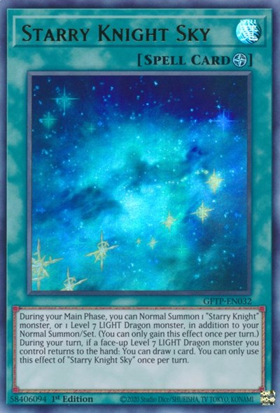 Starry Knight Sky [GFTP-EN032] Ultra Rare | Devastation Store