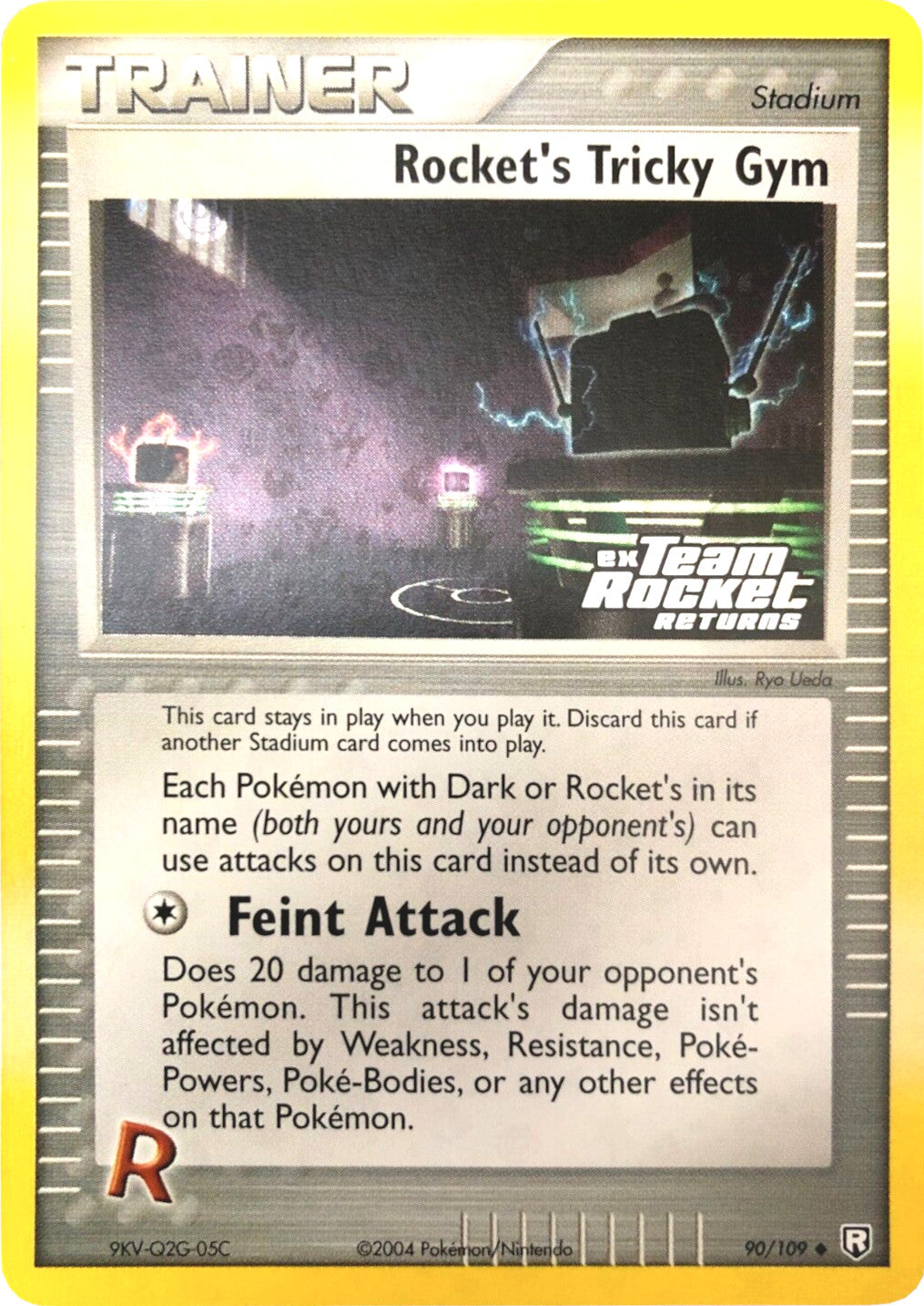 Rocket's Tricky Gym (90/109) (Stamped) [EX: Team Rocket Returns] | Devastation Store