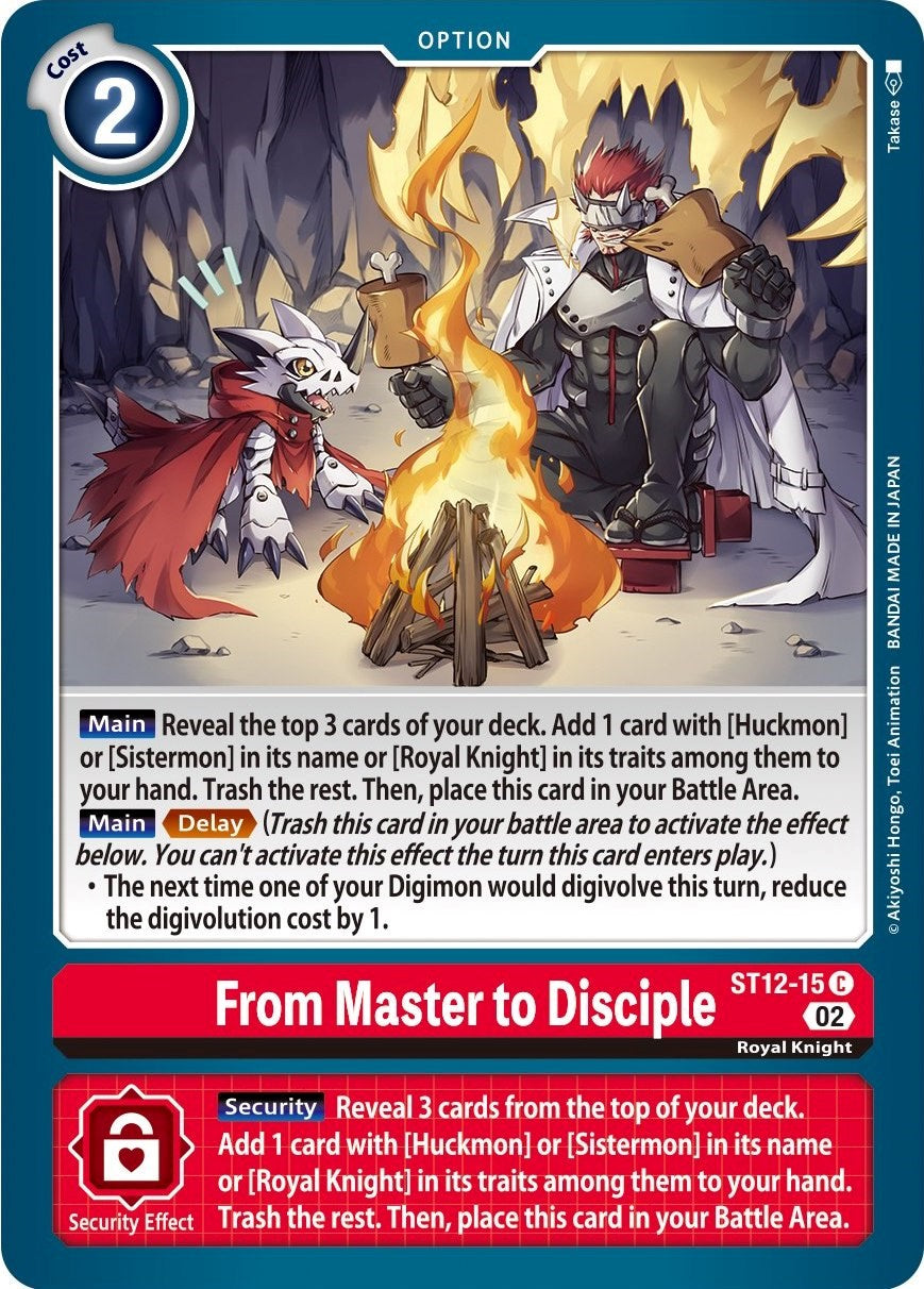From Master to Disciple [ST12-15] [Starter Deck: Jesmon] | Devastation Store