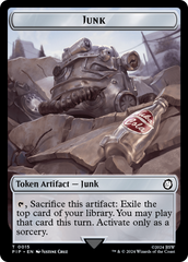 Junk // Soldier (0010) Double-Sided Token [Fallout Tokens] | Devastation Store