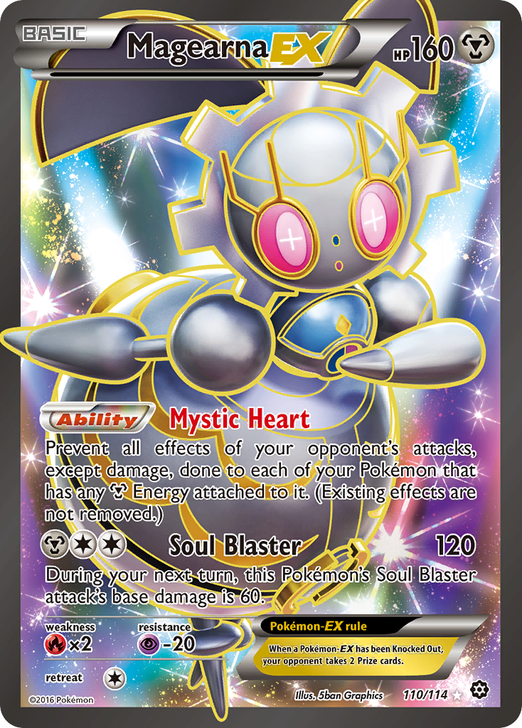 Magearna EX (110/114) [XY: Steam Siege] | Devastation Store